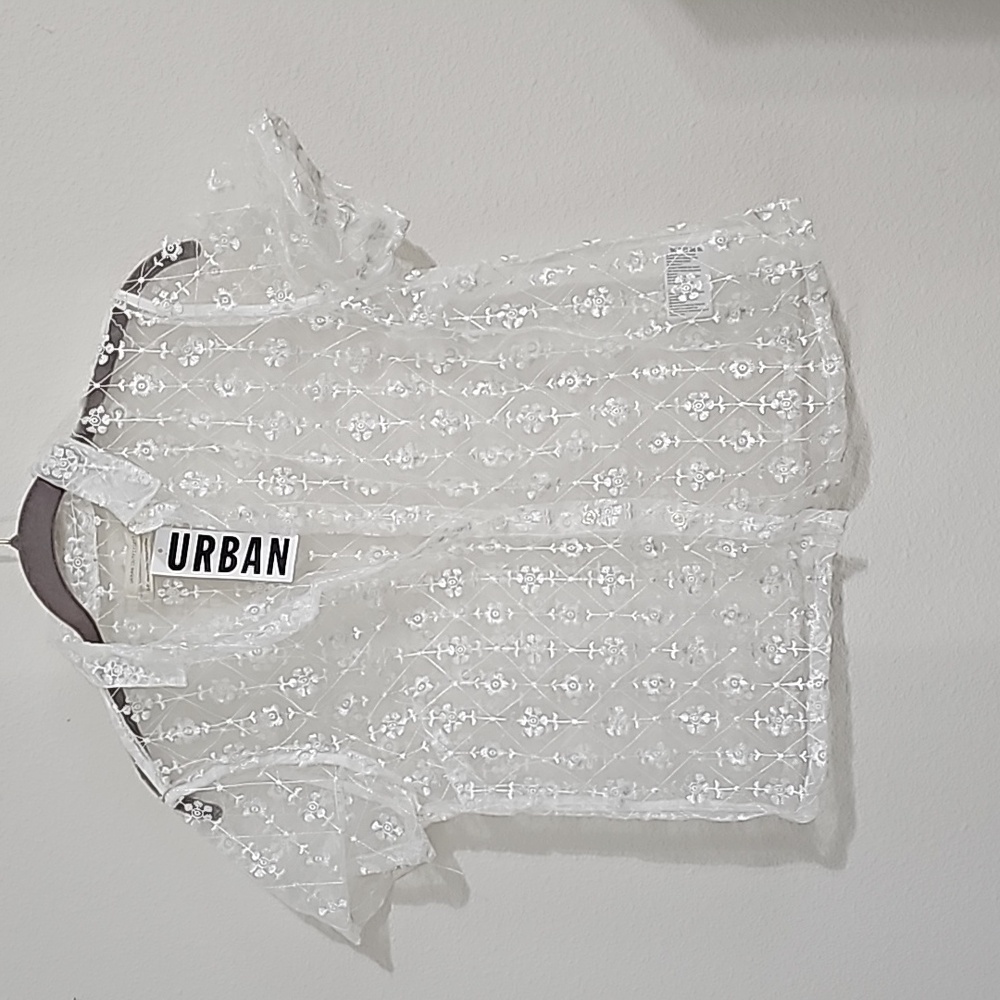 Urban Outfitters Sheer Shirt